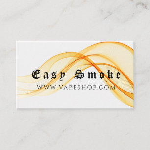 Cartão de Visita Loja de Vape Fumaça Corolful