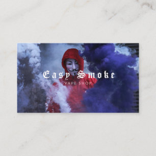 Cartão De Visita Loja de Vape Loja de Cigarro Eletrônico