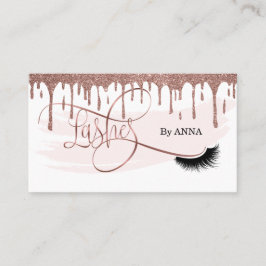 Cartão De Visita Long Lash Extension Makeup Artist Beaut Salon