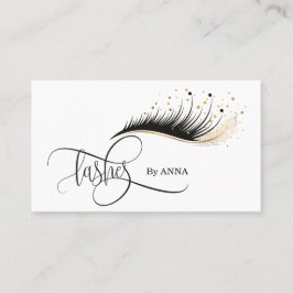 Cartão De Visita Long Lash Extension Makeup Artist Beaut Salon