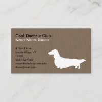 Longhaired Dachshund Silhouette | Cachorro-Pet