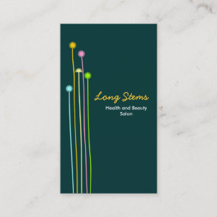 Cartão De Visita Longos Sistemas II - Verde Escuro
