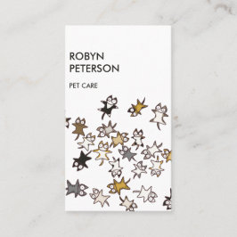 Cartão De Visita Lotes dos gatos