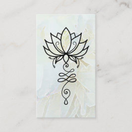Cartão De Visita *~* Lotus Ombre Reiki Nirvana Geometria Sagrada