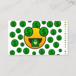 Cartão De Visita Loucura de Emoji