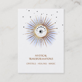 Cartão De Visita *~* Luna Boho Celestial Lunar Lua Magnética