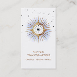 Cartão De Visita *~* Luna Celestial Lunar Moon Magic Boho Light