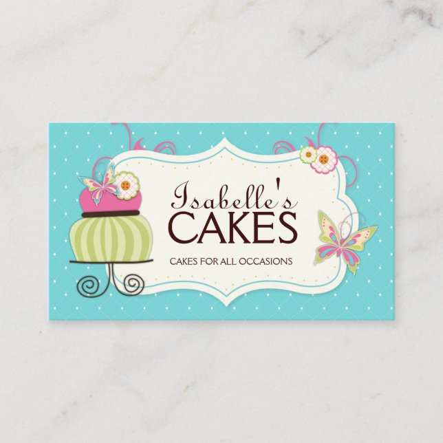 Cartão de visita lunático da padaria (Frente)