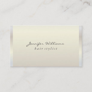 Cartão De Visita Lux Metálico Moderno