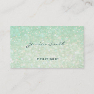 Cartão De Visita Luxe glamouroso, belo e elegante boque