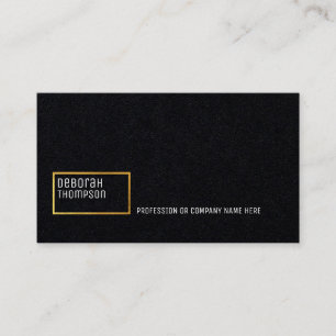 Cartão De Visita luxo elegante minimalista. premium
