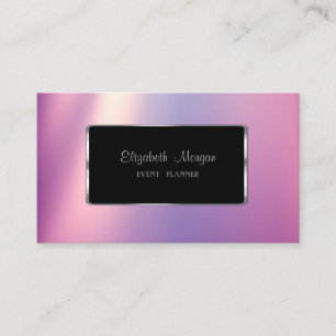 Cartão De Visita Luxo Elegante Profissional, Brilhante