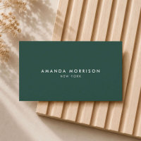 Luxo Minimalista Boutique Floresta Escura Verde