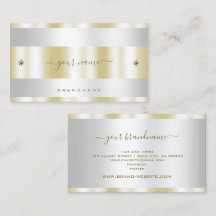 Luxuoso Dourado e Prata com Ouros Bonitos