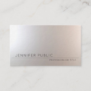 Cartão De Visita Luxuoso excelente profissional à moda moderno