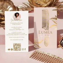 Luxuoso Salão de Beleza Estúdio de Cabelo Rosa Beg