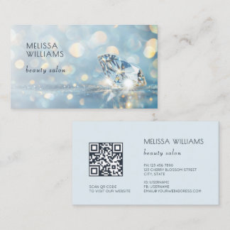 Cartão De Visita Luxury Diamonds Jeweler 