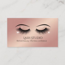 Cartão De Visita Luxury Lash Business Card  Luxury Design
