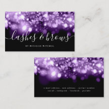 Luzes púrpuras repicantes Luzes e travas 