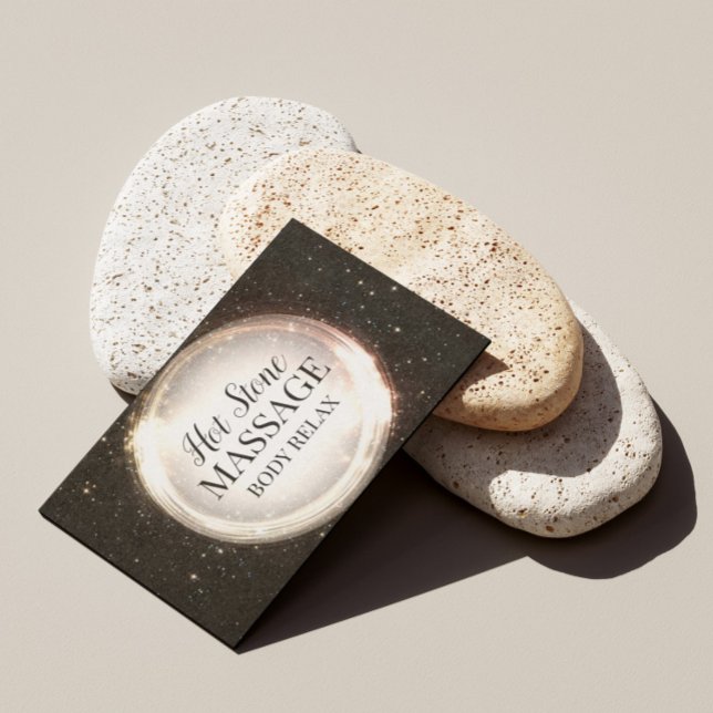 Cartão De Visita Maçã de Corpo de Pedra Quente Preta (Perfect for business)