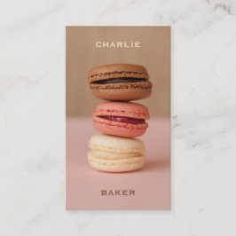 Cartão De Visita Macaroons/cartões de visitas feitos sob encomenda