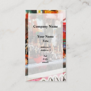 Cartão De Visita Maçãs De Doces