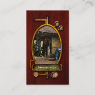 Cartão De Visita Machinista - Máquinas de quintal 1942