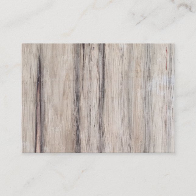 Cartão De Visita Madeira (Frente)