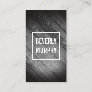 Cartão De Visita Madeira em dificuldades com embelezamento e vignet