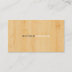 Cartão De Visita Madeira II