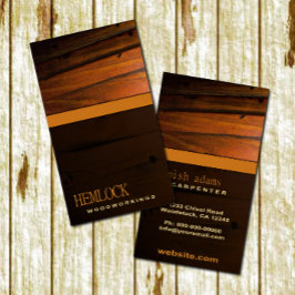 Cartão De Visita Madeira Impressão de madeira para pavimentos de ma