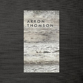 Cartão De Visita Madeira russa