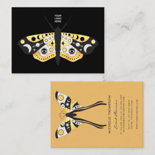 Cartão De Visita Mães Douradas Místicas Celestiais