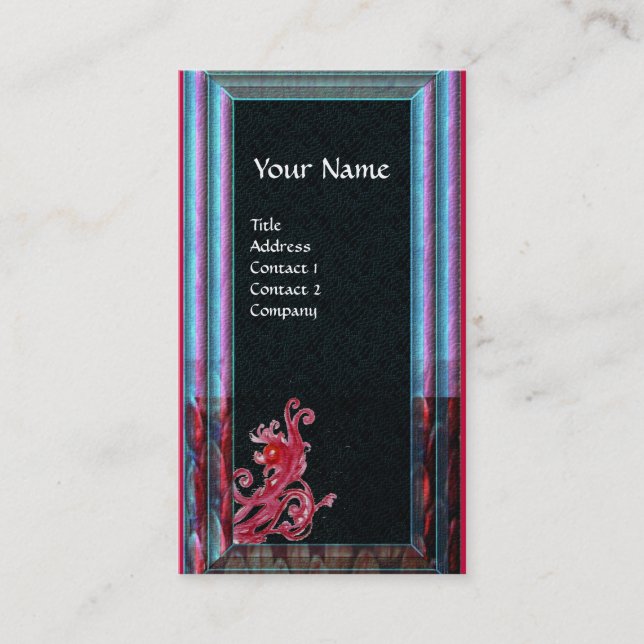 CARTÃO DE VISITA MAGIC BERRIES 6 MONOGRAM (Frente)