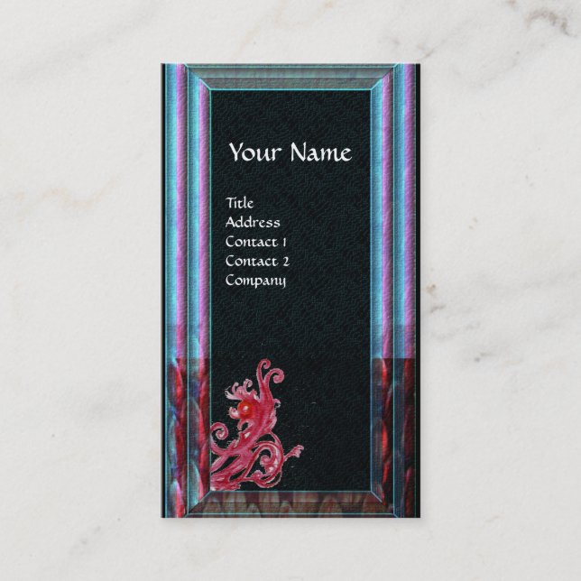 CARTÃO DE VISITA MAGIC BERRIES 6 MONOGRAM (Frente)