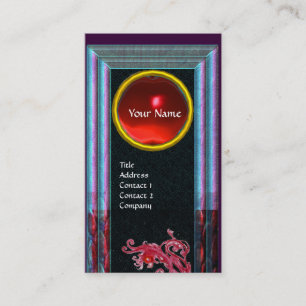 CARTÃO DE VISITA MAGIC BERRIES GEM MONOGRAM