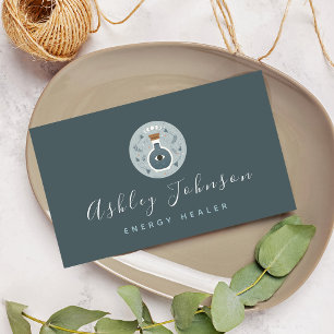 Cartão De Visita Magic Potion Third Eye Cosmic Energy Healer Witchy