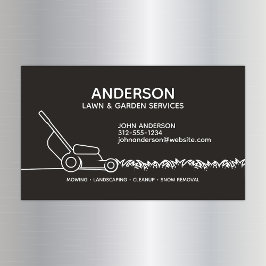 Cartão de visita magnético de limpeza do Home & Of