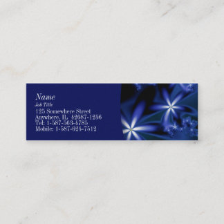 Cartão de visita magro das paixões do Nighttime