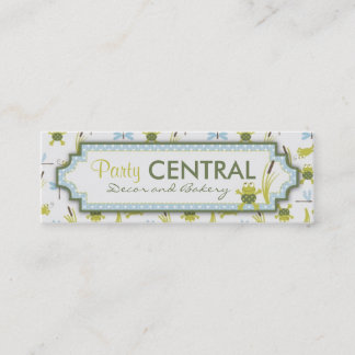 Cartão de visita magro de Ribbit