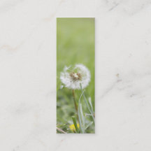 Cartão de visita magro do optimismo