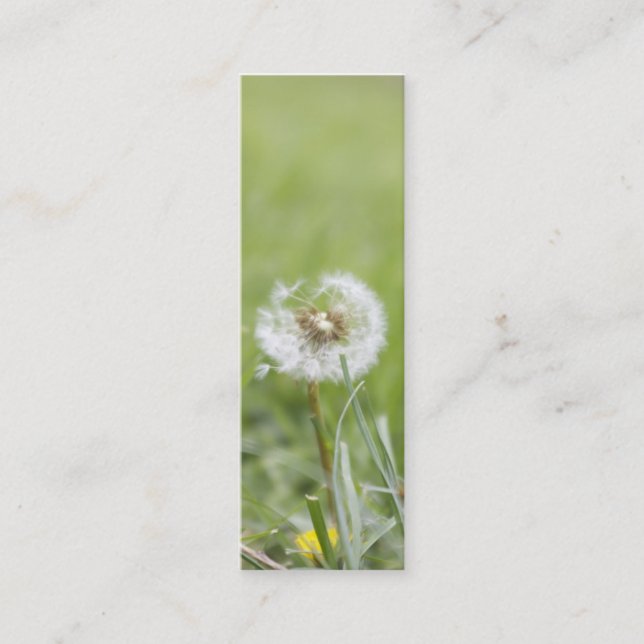 Cartão de visita magro do optimismo (Frente)