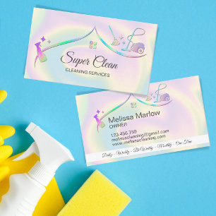 Cartão De Visita Maid Clearing House
