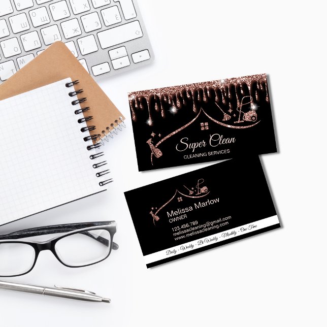 Cartão De Visita Maid Clearing House (Criador carregado)