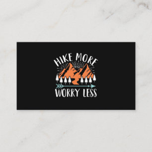 Cartão De Visita Mais e menos se preocupe