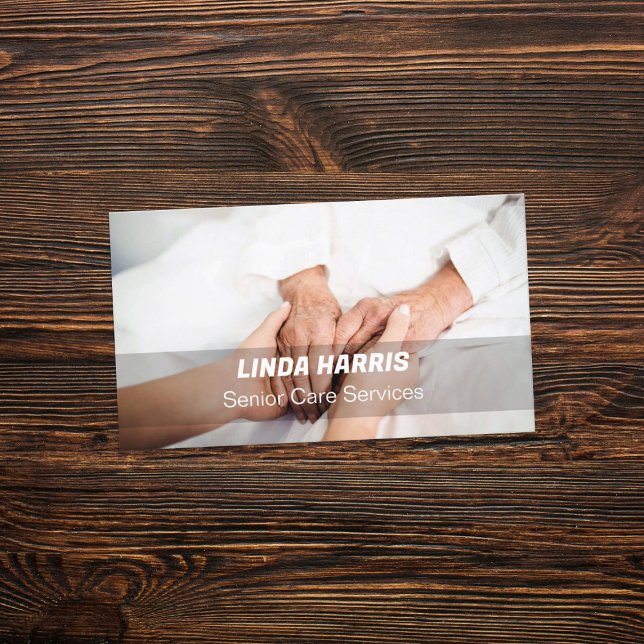Cartão De Visita Mais velho (Senior Care Cards)
