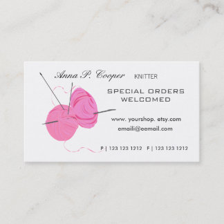 Cartão De Visita #makers bonitos cor-de-rosa das bolas & das
