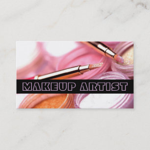 Cartão De Visita Makeup Artist Cosmetologista Beauty Salon