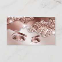 Makeup Artist Eyes Lashes Drivendo Rosa Dourado