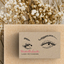 Cartão De Visita Makeup Artist Lashes Brota White Preto Código Qr